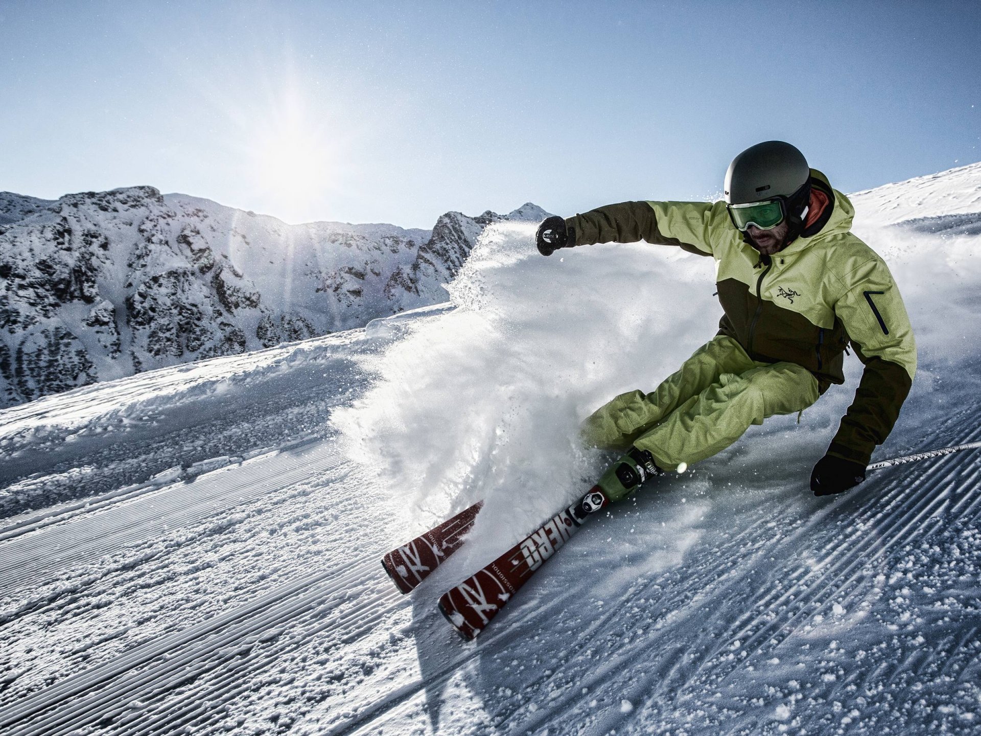 Skifahren im Silvretta Montafon Skigebiet